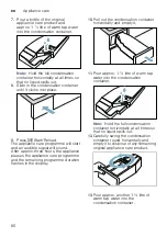 Preview for 60 page of Bosch WTX8HKB9SN Installation And Operating Instructions Manual