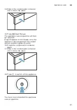 Preview for 61 page of Bosch WTX8HKB9SN Installation And Operating Instructions Manual