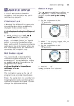 Preview for 33 page of Bosch WTX8HKL9SN Installation And Operating Instructions Manual