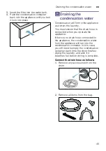 Preview for 45 page of Bosch WTX8HKL9SN Installation And Operating Instructions Manual