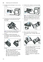 Preview for 50 page of Bosch WTX8HKL9SN Installation And Operating Instructions Manual