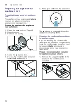 Preview for 54 page of Bosch WTX8HKL9SN Installation And Operating Instructions Manual