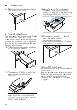 Preview for 58 page of Bosch WTX8HKL9SN Installation And Operating Instructions Manual