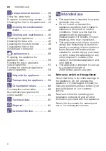 Preview for 4 page of Bosch WTX8HKP9SN Installation And Operating Instructions Manual