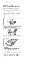 Preview for 24 page of Bosch WTY887W0EE Installation And Operating Instructions Manual