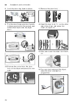 Preview for 34 page of Bosch WTY887W0EE Installation And Operating Instructions Manual