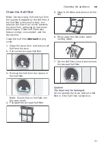 Preview for 31 page of Bosch WTY888W0GR Installation And Operating Instructions Manual