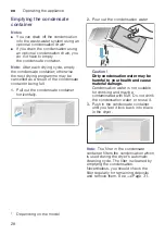 Preview for 28 page of Bosch WTY888W9GR Installation And Operating Instructions Manual