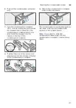 Preview for 21 page of Bosch WTYH6790GB Installation And Operating Instructions Manual