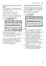 Preview for 41 page of Bosch WTYH6790GB Installation And Operating Instructions Manual