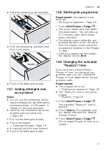 Preview for 31 page of Bosch WUU24T62ES User Manual And Installation Instructions