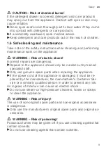 Предварительный просмотр 9 страницы Bosch WUU24T72ES User Manual And Installation Instructions