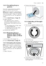 Предварительный просмотр 41 страницы Bosch WUU24T72ES User Manual And Installation Instructions