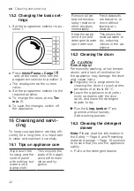 Preview for 42 page of Bosch WUU24T73ES User Manual And Installation Instruction