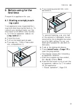 Предварительный просмотр 19 страницы Bosch WUU28T63ES User Manual And Installation Instructions