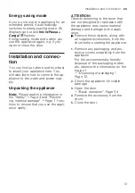 Preview for 13 page of Bosch WUU28T6XES User Manual And Assembly Instructions