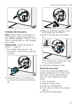 Preview for 43 page of Bosch WUU28T6XES User Manual And Assembly Instructions