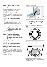 Предварительный просмотр 39 страницы Bosch WUU28TH0 User Manual And Installation Instructions