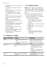 Preview for 36 page of Bosch WUU28TL9SN User Manual And Installation Instructions