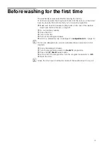 Preview for 9 page of Bosch WVD28360SG Instruction Manual And Installation Instruction