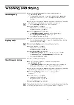 Preview for 18 page of Bosch WVD28360SG Instruction Manual And Installation Instruction