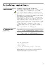 Preview for 26 page of Bosch WVD28360SG Instruction Manual And Installation Instruction