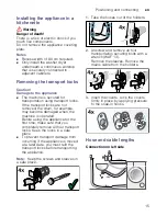 Preview for 15 page of Bosch WVG28420AU Instruction Manual And Installation Instructions