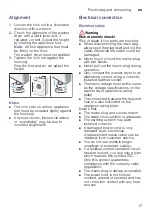 Предварительный просмотр 17 страницы Bosch WVG30440TR Instruction Manual And Installation Instructions