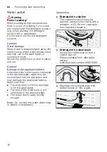 Предварительный просмотр 16 страницы Bosch WVG30443SN Instruction Manual And Installation Instructions