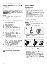 Предварительный просмотр 18 страницы Bosch WVG30443SN Instruction Manual And Installation Instructions