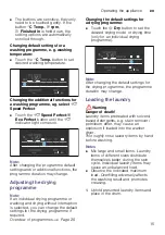 Preview for 15 page of Bosch WVG30460GC Instruction Manual And Installation Instructions