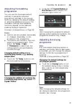 Preview for 15 page of Bosch WVG30460ME Instruction Manual And Installation Instructions