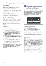 Preview for 24 page of Bosch WVG30460ME Instruction Manual And Installation Instructions