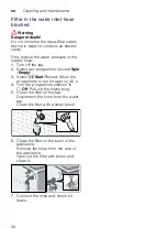 Preview for 30 page of Bosch WVG30460ME Instruction Manual And Installation Instructions