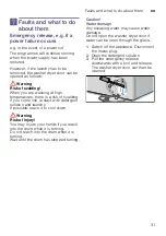 Preview for 31 page of Bosch WVG30460ME Instruction Manual And Installation Instructions