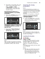 Предварительный просмотр 15 страницы Bosch WVG30461GB Instruction Manual And Installation Instructions