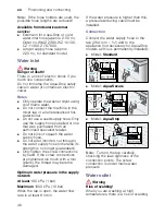 Предварительный просмотр 40 страницы Bosch WVG30461GB Instruction Manual And Installation Instructions