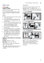 Preview for 15 page of Bosch WVG30462GB Instruction Manual And Installation Instructions