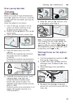 Предварительный просмотр 29 страницы Bosch WVG30462SG Instruction Manual And Installation Instructions