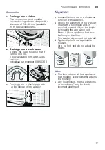 Preview for 17 page of Bosch WVG3046SIN Instruction Manual And Installation Instructions