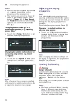 Preview for 28 page of Bosch WVG3046SIN Instruction Manual And Installation Instructions