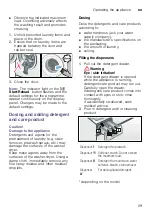 Preview for 29 page of Bosch WVG3046SIN Instruction Manual And Installation Instructions