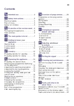 Preview for 3 page of Bosch WVH28420SN Instruction Manual And Installation Instructions