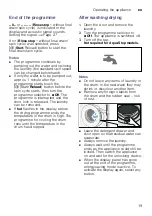 Preview for 19 page of Bosch WVH28420SN Instruction Manual And Installation Instructions