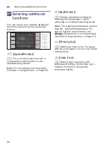 Preview for 26 page of Bosch WVH28420SN Instruction Manual And Installation Instructions