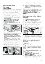 Preview for 29 page of Bosch WVH28420SN Instruction Manual And Installation Instructions