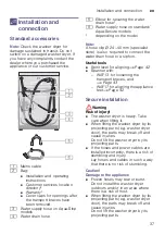 Preview for 37 page of Bosch WVH28420SN Instruction Manual And Installation Instructions