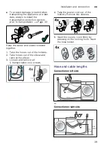 Preview for 39 page of Bosch WVH28420SN Instruction Manual And Installation Instructions