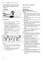 Preview for 42 page of Bosch WVH28420SN Instruction Manual And Installation Instructions