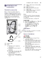 Preview for 37 page of Bosch WVH28422GB Instruction Manual And Installation Instructions